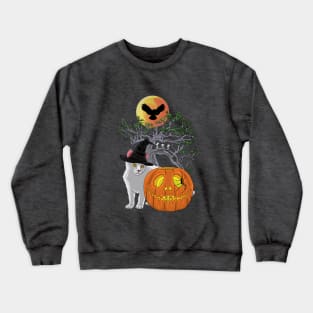 Cat Halloween Crewneck Sweatshirt